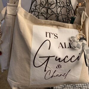 Handmade inspired canvas messenger bag